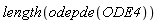 length(odepde(ODE4))