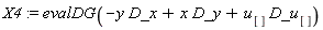 X4 := evalDG(-y*D_x+x*D_y+u[]*D_u[])