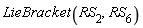 LieBracket(RS[2], RS[6])