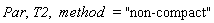 Par, T2, method = "non-compact"