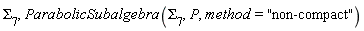 Sigma[7], ParabolicSubalgebra(Sigma[7], P, method = "non-compact")