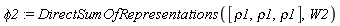 phi2 := DirectSumOfRepresentations([rho1, rho1, rho1], W2)