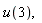 u(3), 