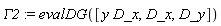 GAMMA2 := evalDG([y*D_x, D_x, D_y])
