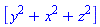 [y^2+x^2+z^2]