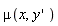 mu(x, diff(y(x), x))