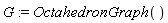 G := OctahedronGraph()