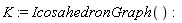 K := IcosahedronGraph()