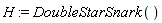 H := DoubleStarSnark()