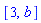 [3, b]