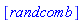 [randcomb]