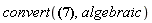 convert(proc () options operator, arrow; sin(z) end proc, algebraic)