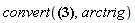 convert((1/2)*Pi-(1/2)*x*Pi*JacobiP(-1/2, 1/2, 0, 1+2*x^2), arctrig)