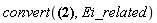 convert(KummerU(1, 1, x)-WhittakerW(-1, -1/2, -x^2)*exp((1/2)*x^2), Ei_related)