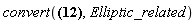 convert(MeijerG([[1/2, 3/2], []], [[0], [0]], -1+z^2), Elliptic_related)