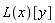 L(x)[y]