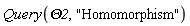 Query(Theta2, "Homomorphism")