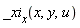 _xi[x](x, y, u)