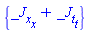 {diff(_J[x](x, t), x)+diff(_J[t](x, t), t)}