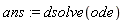 ans := dsolve(ode)