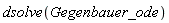 dsolve(Gegenbauer_ode)