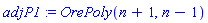 adjP1 := OrePoly(n+1, n-1)