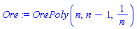 Ore := OrePoly(n, n-1, 1/n)