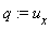 q := u[x]