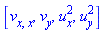 [v[x, x], v[y], u[x]^2, u[y]^2]
