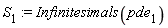S[1] := Infinitesimals(pde[1])