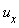u[x]