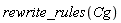 rewrite_rules(Cg)