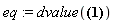 eq := dvalue(Diff(h(t, x), `$`(x, 2)) = Diff(h(t, x), t))