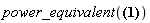 power_equivalent(diff(y(x), x)+f(x)*y(x) = 0)