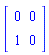 Matrix([[0, 0], [1, 0]])