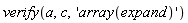 verify(a, c, 'array(expand)')