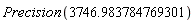 Precision(3746.983784769301)