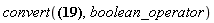 convert(Or(Not(Or(And(a, Not(b)), And(Not(a), b))), And(c, d)), boolean_operator)