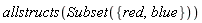 allstructs(Subset({blue, red}))