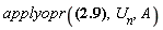 applyopr((n+2)*Sn^2-4-4*n, U[n], A)