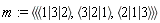 m := `<|>`(`<,>`(`<|>`(1, 3, 2), `<|>`(3, 2, 1), `<|>`(2, 1, 3)))