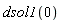 dsol1(0)