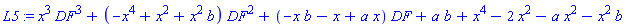 x^3*DF^3+(-x^4+x^2+x^2*b)*DF^2+(-x*b-x+a*x)*DF+a*b+x^4-2*x^2-a*x^2-x^2*b