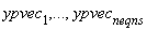 ypvec[1], () .. (), ypvec[neqns]