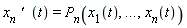 x[n]*`' `*t = P[n](x[1](t), `...`, x[n](t))
