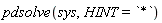 pdsolve(sys, HINT = `*`)