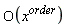 O(x^order)