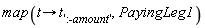 map(proc (t) options operator, arrow; t[':-amount'] end proc, PayingLeg1)