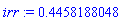 irr := .4458188048