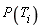 P(T[i])